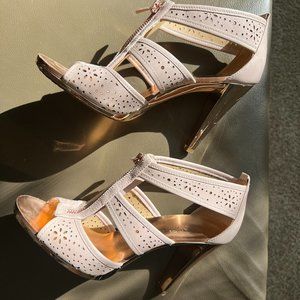 Pink/Rose Gold Michael Kors Heels 7